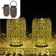 thumbnail image 1 of Linterna solar oriental para exteriores | Juego de 2 | Iluminación LED para jardín | Lámpara De Mesa, Terraza Y Balcón | Metal negro y dorado | decoración marroquí, 1 of 5