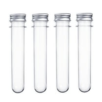 IBASETOY 12Set Test Tube Transparent Plastic Storage Containers For DIY And Laboratory Use