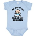 thumbnail image 3 of Inktastic Worlds Best Engineer Dad Boys Baby Bodysuit, 3 of 5