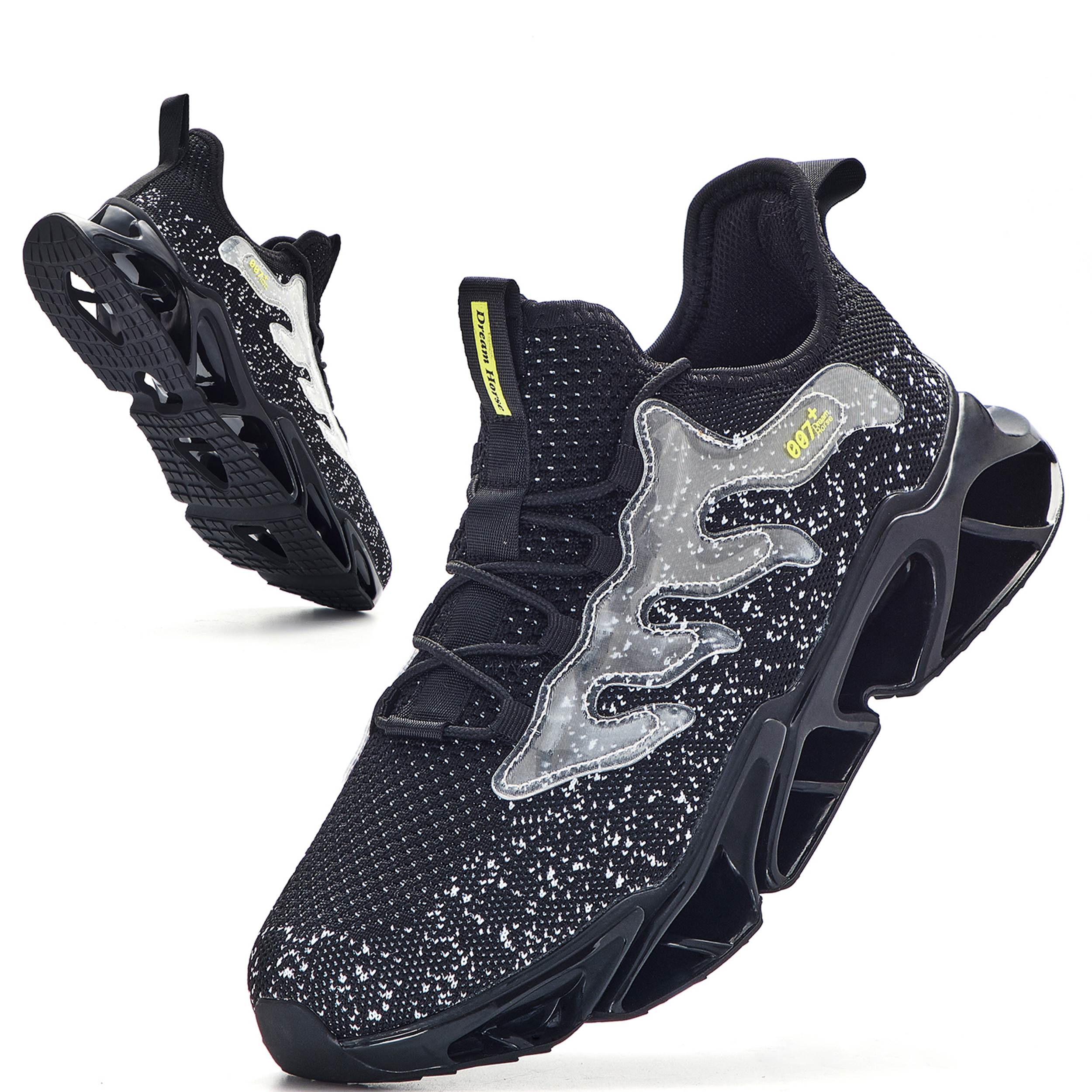 RINOADHO Steel Toe Shoes Indestructible Work Shoes Men's Lightweight