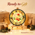 thumbnail image 5 of Christmas Lighted Hanging Sign, Battery‑Operated LED Wall Ornament with Hooks, Illuminated Xmas Decor for Front Door, Porch, Entryway Home Decoration, 5 of 8
