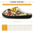 thumbnail image 2 of Curious George Cartoon Slippers Cute Cotton Slippers for Boys Girls Kids Favors Shoes 2025 Plush Lightweight Warm Slippers, 2 of 8