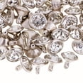 thumbnail image 4 of 50 Pieces Metal Rhinestone Studs Rivets Spikes Leathercraft Accessories for DIY Leather Craft Belt Purse Handbag 7mm, 4 of 8