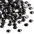 thumbnail image 4 of Beadsland 1440 piezas de diamantes de imitación de cristal con parte trasera plana, gemas redondas, 1,3 mm-6,5 mm, negro (SS16 (3,8-4,0 mm)), 4 of 4