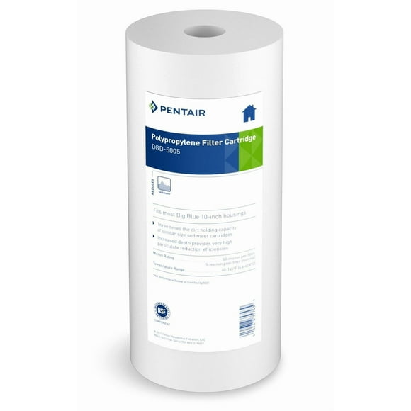 Cartucho de Filtro Pentek Polipropileno Hilado DGD-5005 25.4 cm x 5.1 cm