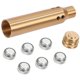 thumbnail image 5 of Bore Sight Hunting Localizador De Calibración Infrarroja Zeroing Sight Boresighter Con 6 Baterías Compatible Para 223Rem Red Dot Calibration Sight Yuarrent OD013835-00, 5 of 6