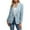 Light Blue, variant on Women's Stylish and Suit Jackets for Casual - Elegant Long Sleeve Hollow Silk Layered Design Versatile Everyday Wear for Autumn Fashion Womens Outfits