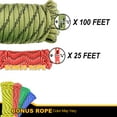 thumbnail image 3 of Wellmax Diamond Braid Nylon Rope, 1/2 in X 100 Foot with UV Protection and Weather Resistance, Camo, 3 of 8