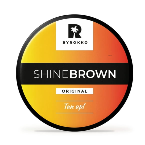 Crema aceleradora de bronceado BYROKKO Shine Brown 190 ml