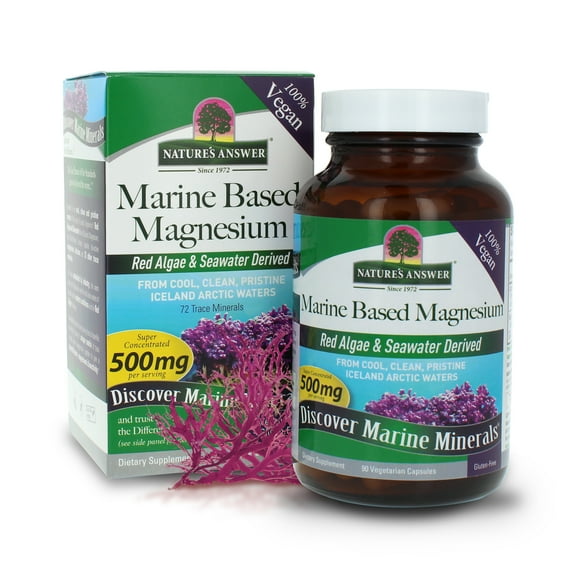 Marine Based Magnesium 500mg 90 v-caps