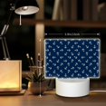 thumbnail image 6 of Cauagu Nautical Themed Simple Anchors for Rectangle Acrylic Night Light - Acrylic Modern Bedside Light with LED Light Lamp Base - Decorative Night Lamp for Restaurant Bar Cafe Shop, 6 of 9