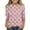 Vermilion4, variant on YOUYEDIAN 3/4 Sleeve Shirts for Girls Size 4-5 Floral Print Tops Crew Neck Tshirt Casual Tees Beige 4-5 Years