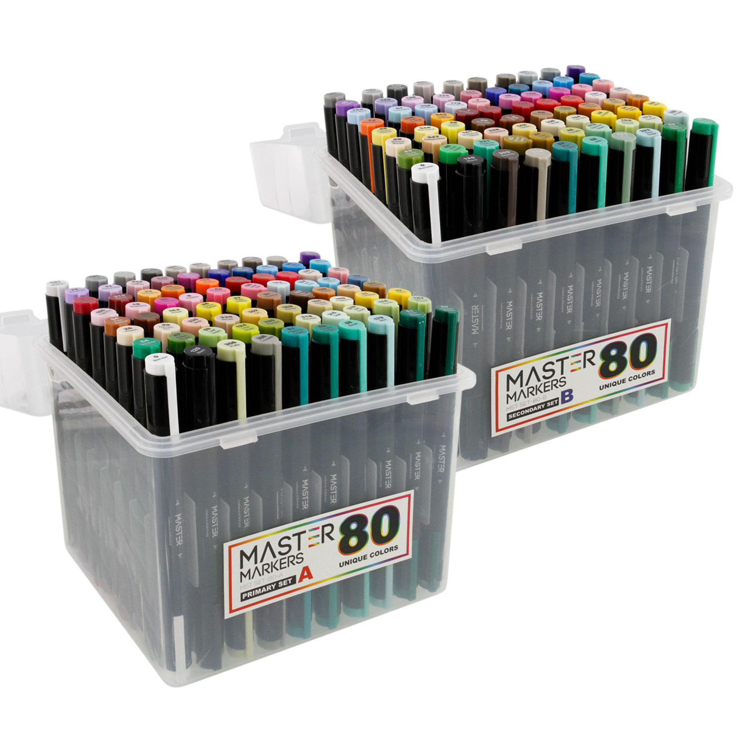 Pro Art Dual Tip Art Markers 20-Color Set 20-Color Set