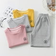 thumbnail image 4 of YTDSCS 4-11T Kids 2Pcs Summer Outfits for Boys Girls Short Sleeve T-Shirt Tops Elastic +Shorts Set Kids Clothes, 4 of 8