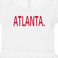 thumbnail image 4 of Inktastic Atlanta in Red Text Girls Toddler Dress, 4 of 5