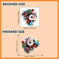 thumbnail image 3 of YWIYIUD 1PC Christmas Window Wall Stickers, 16inch Funny Wall Breaking Santa Window Stickers Christmas Living Room Decoration Christmas Door Stickers for Xmas Window Wall Refrigerator Decorations, 3 of 6