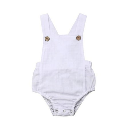 

Sleeveless Baby Romper