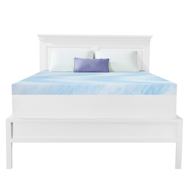 Dream Serenity Gel Memory Foam 3" Mattress Topper, 1 Each, Queen
