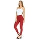 thumbnail image 2 of Leggings Mujer Pretina Ancha Que Ajusta Liso Casual Formal Vino vino CH Incógnita 330603, 2 of 5