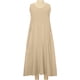 thumbnail image 4 of Vestidos Para Mujer Maxi Vestido de Moda Casual Color Sólido Sin Mangas Algodón Lino Vestido Largo Odeerbi  ODB167302, 4 of 9