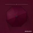 thumbnail image 5 of Best Choice Products 10ft Solar LED Lighted Patio Umbrella w/ Tilt Adjustment, UV-Resistant Fabric - Burgundy, 5 of 8