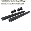 thumbnail image 4 of Matte Carbon Fiber Motorcycle Clip On Handlebar 22mm Replacement Handle Bar Tube, 4 of 5