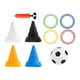 thumbnail image 1 of Conos de Juego Deportivo, Aro para Lanzar, Juguete Divertido, Agilidad, Marcador de Campo, Juego de Lanzamiento para Juegos, Jardín de Infantes, Juego Fútbol americano, 1 of 8