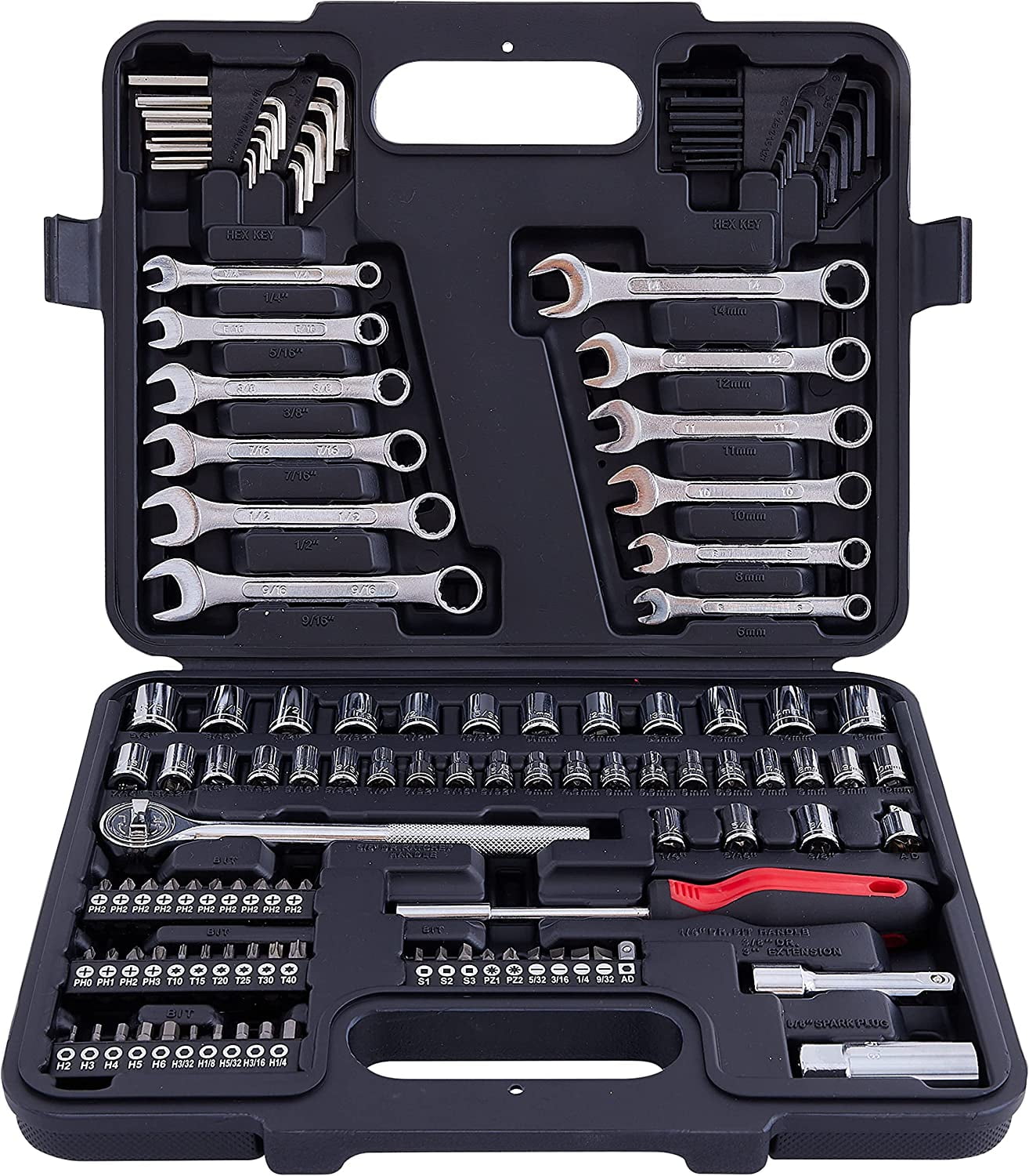 Ktaxon 799 PCS Complete Tool Set with Wrenches, Screwdriver