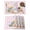 Pink, variant on Easter Placemats Set of 8 Spring Watercolor Bunny Eggs Butterflies Pink Plaid Place Mats Indoor Wipeable Table Mats Washable Dining Table Placemats for Kitchen Holiday Party Home Decor 13x19 Inch