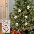thumbnail image 6 of ZZkhGO Shatterproof Christmas Balls Ornaments, 6Pcs Multicolor Tree Hanging Decorations, Plastic Holiday Ornament Set for Xmas Tree Party Wedding, 6 of 6