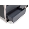 thumbnail image 3 of Modrest Jolene 6-Drawer Self Closing Modern Stainless Steel Dresser in Gray, 3 of 5