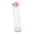 thumbnail image 1 of Accesorios para el cabello de estilo chino, adornos para el cabello, hermosos clips, todo Rosado Zulema Palo de pelo chino antiguo, 1 of 8