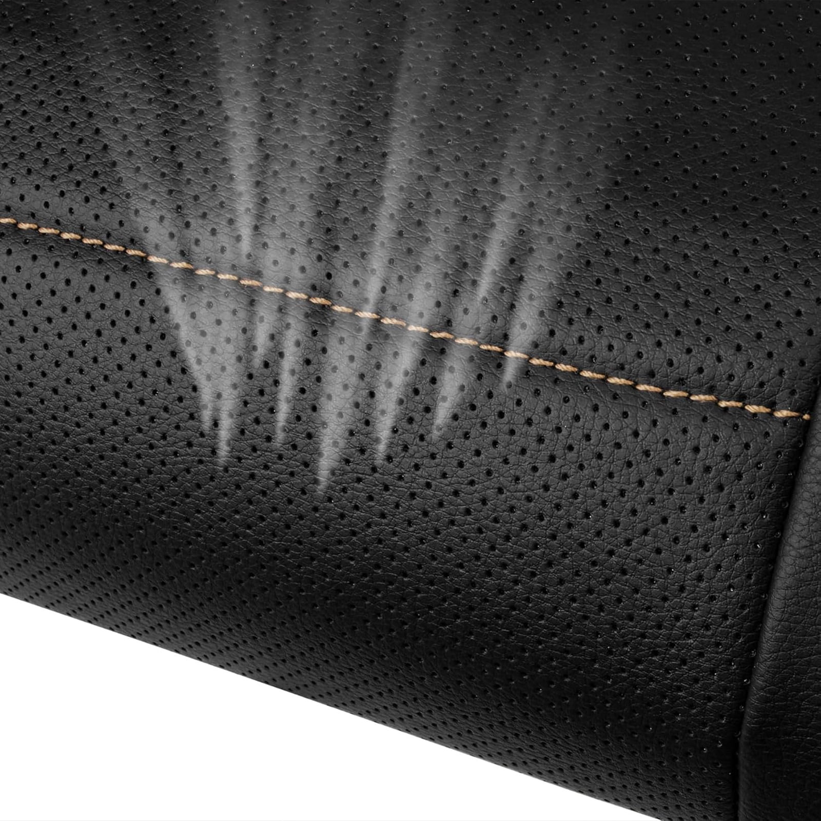 CAR GRAND Faux Leather car seat covers breathable universal fit airbag compatible car, SUV, truck and van