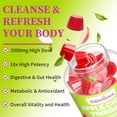 thumbnail image 5 of Gomitas de vinagre de sidra de manzana, gomitas Keto ACV para mujeres y hombres, suplemento de vinagre de sidra de manzana con extracto de té verde, probiótico para limpieza desintoxicante, metabolism, 5 of 5