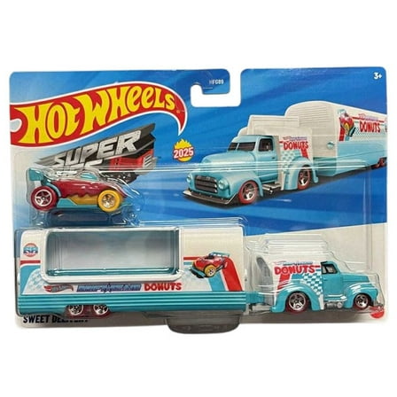 Mattel - Hot Wheels Super Rigs Die-Cast Vehicle - SWEET DELIVERY [JCM57 or JCM48]