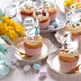 thumbnail image 2 of Obleas de papel comestible Foowztao para cupcake Toppers, 48 unidades, 2 of 6
