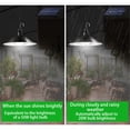 thumbnail image 6 of jieadkavo Outdoor Lights Solar Outdoor Camping Hanging Light Led Remote Control Warming Tent Light Built in Battery Hook Charging Hanging Light for Beach Garden Party Outdoor Use Outdoor Decor, 6 of 8