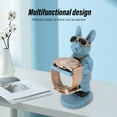 thumbnail image 3 of Solid Style Jewelry Display Jewelry Boxes & Organizers Jewelry Towers Stand, Watch Stand Figurine Model Decorative Watch Display Stand for Home (L Lucky Dog), 3 of 8