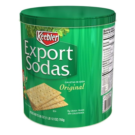 Keebler Zesta Saltines Crackers Export Soda 28oz best by nov 12/2020