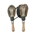 thumbnail image 3 of Meyda Tiffany 165256 Juala Pin 2 Light 14" Tall Wall Sconce - Copper Rust, 3 of 6