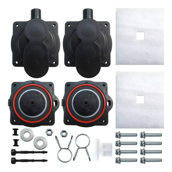 Air Pumps Rebuild Kit for HP80 HP60 HP80-0117 HP80-0110 CS103EL AS500 AA500 DF50 DF60 Diaphram Filter Screws Kit