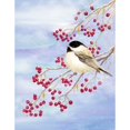 thumbnail image 3 of CafePress - Watercolor Chickadee In Win Women's Light Pajamas - Women's Short Sleeve Print T-Shirt and Pants Light Cotton Pajama Set, 3 of 7