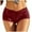 Red, variant on AWZXDE Women's Lace Floral Boyshorts Low Rise Fashion Comfortable Breathable Soft Stretch Panties For Women Red,S