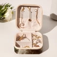 thumbnail image 6 of Easter Travel Portable Decorative Box - Square Jewelry Storage and Organizer Box for Rings, Earrings, Necklaces, and Bracelets - Suitable for Girls and Women - Necklace Organizer Box, 6 of 6