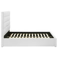 thumbnail image 6 of Felicity 53-inch Upholstered Full Platform Bed White, 6 of 9
