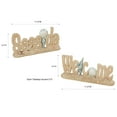 thumbnail image 3 of Seaside Welcome Tabletop Accent Set with Shells Cream and Sand 11.5"Wx5.5"H Set of 2, 3 of 5