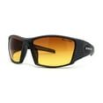 thumbnail image 2 of Xloop HD Lens Wrap Around Biker Style Sport Sunglasses Carbon Fiber Pattern, 2 of 4