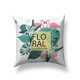 thumbnail image 5 of Juego de 4 Piezas Funda de Cojín 45 x 45 cm Funda de Almohada para Sofá Hogar Sala de Estar Dormitorio Decoración, Patrón de Plantas y Flores de Pájaros, 5 of 5