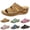 Brown, variant on Orthopedic Wedge Sandals for Women Summer Dressy Casual High Wedges Slip on Sandals Open Toe Platform Walking Shoes Beach Sandals for Woman