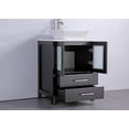 thumbnail image 3 of Vanity Art VA3124-60E 60 in. Double Sink Bathroom Vanity Set, Espresso, 3 of 5